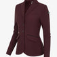 LeMieux Dynamiqué Show Jacket - Burgundy - UK06