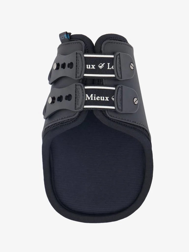 LeMieux EXO Flex Fetlock Boot - Black/Silver - Large