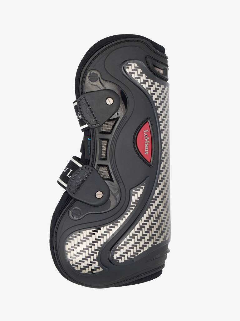 LeMieux EXO Flex Tendon Boot - Black/Silver - Large