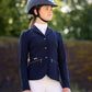 LeMieux Junior Pro Show Jacket SS24 - Navy - 07 - 08