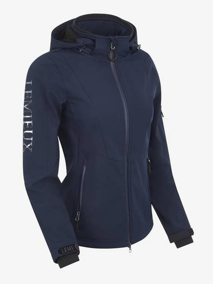 LeMieux Ladies Elite Celine Soft Shell Jacket - Navy - UK 06