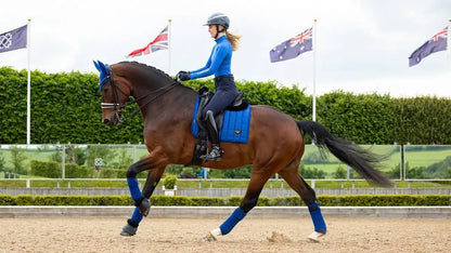 LeMieux Loire Victoire Dressage Square - Benetton Blue - Large