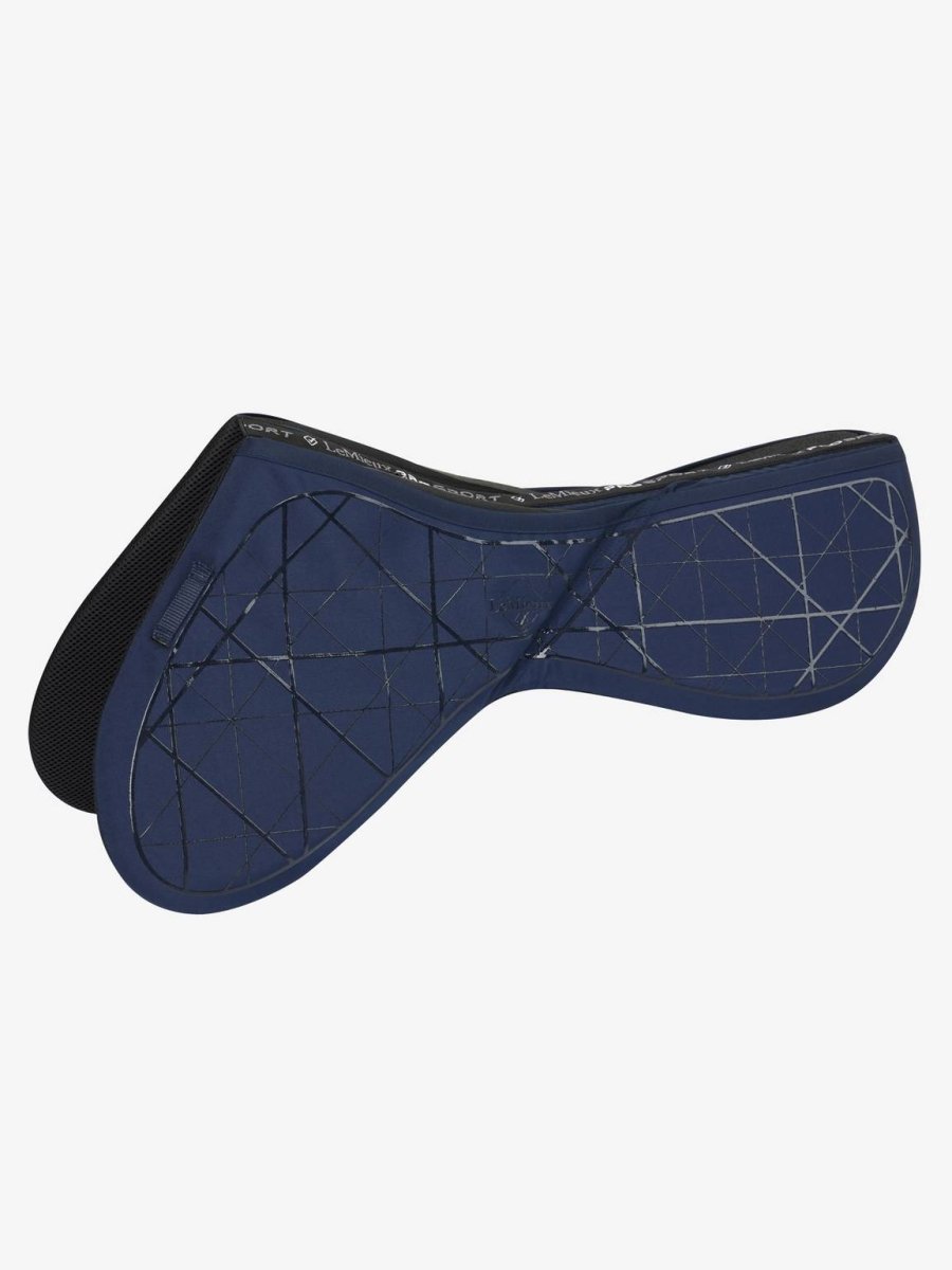 LeMieux Matrix Support Euro Jump Half Pad - Navy -