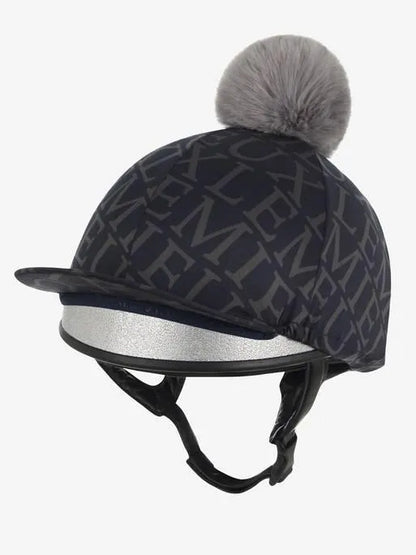 LeMieux Pom Hat Silk Fleur AW23 - Navy -