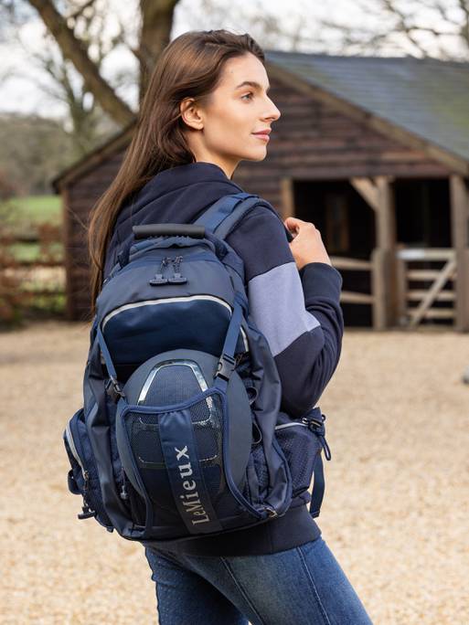 LeMieux Pro Rucksack - Navy - One Size