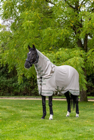 LeMieux SS24 Arika Armour-Tek Fly Rug - Stone / Fern - 5'6