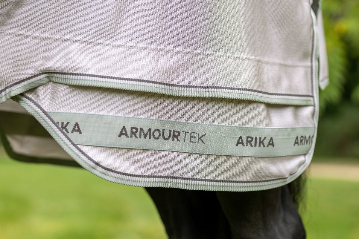 LeMieux SS24 Arika Armour-Tek Fly Rug - Stone / Fern - 5'6