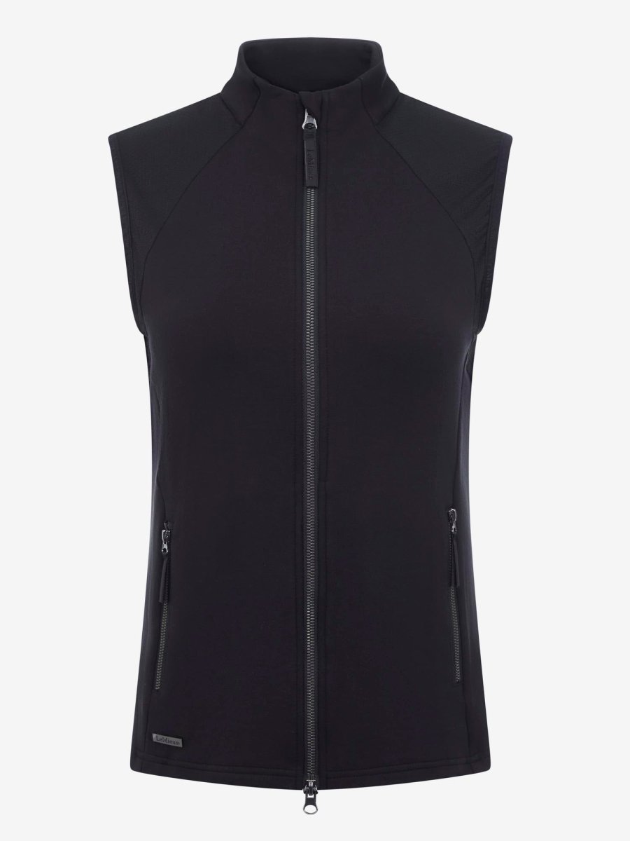 LeMieux SS24 Ladies Giselle Gilet - Black - Ladies 6UK