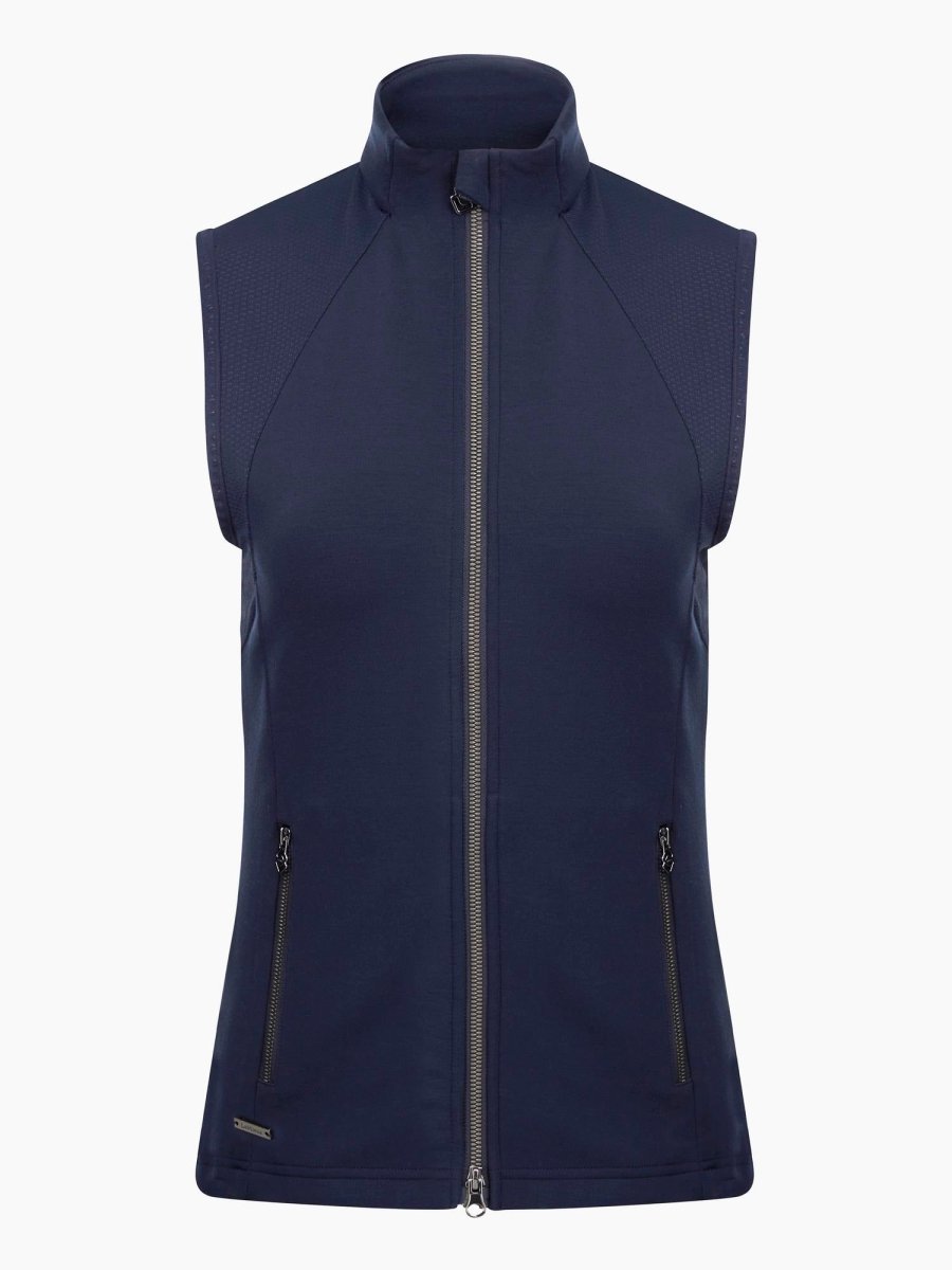 LeMieux SS24 Ladies Giselle Gilet - Navy - Ladies 6UK