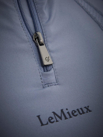 LeMieux SS24 Mia Mesh Short Sleeve Base Layer - Jay Blue - UK06