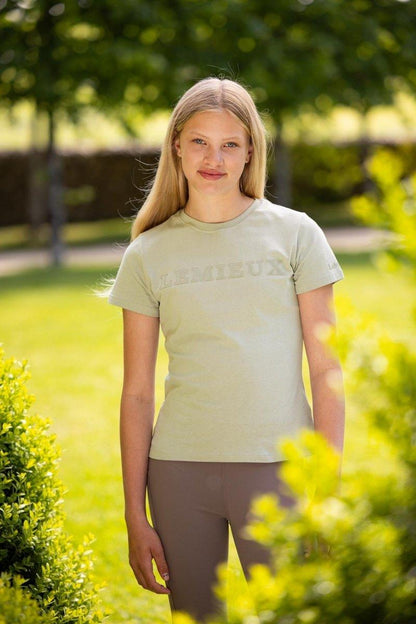 LeMieux SS24 Young Rider Arianna T-Shirt - Fern - 7-8 years