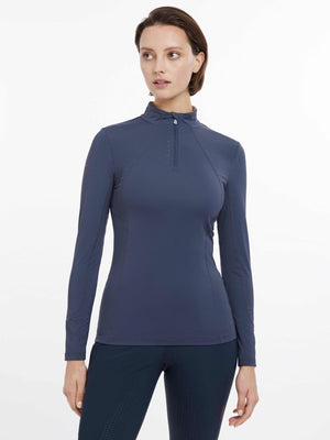 LeMieux SS25 Ladies Base Layer - Aqua - UK 10