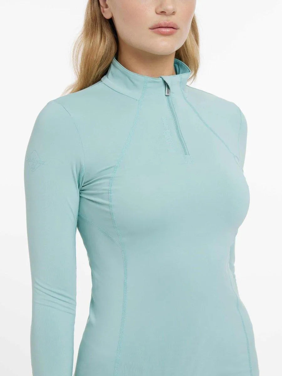 LeMieux SS25 Ladies Base Layer - Aqua - UK 10