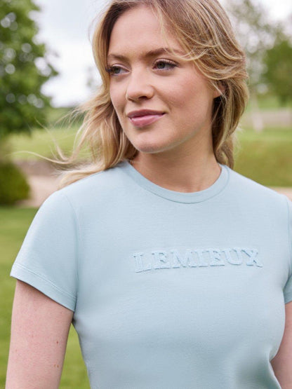 LeMieux SS25 Ladies Classique T-Shirt - Aqua - UK 6