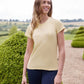 LeMieux SS25 Ladies Classique T-Shirt - Mimosa - UK 6