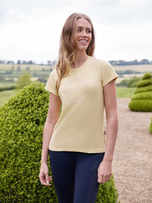 LeMieux SS25 Ladies Classique T-Shirt - Mimosa - UK 6