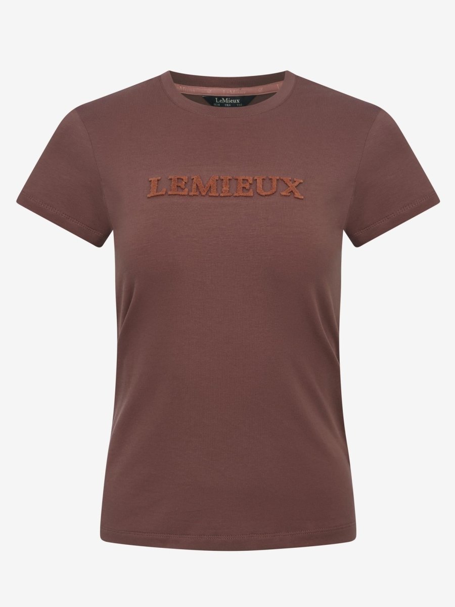 LeMieux SS25 Ladies Classique T-Shirt - Rosewood - UK 6