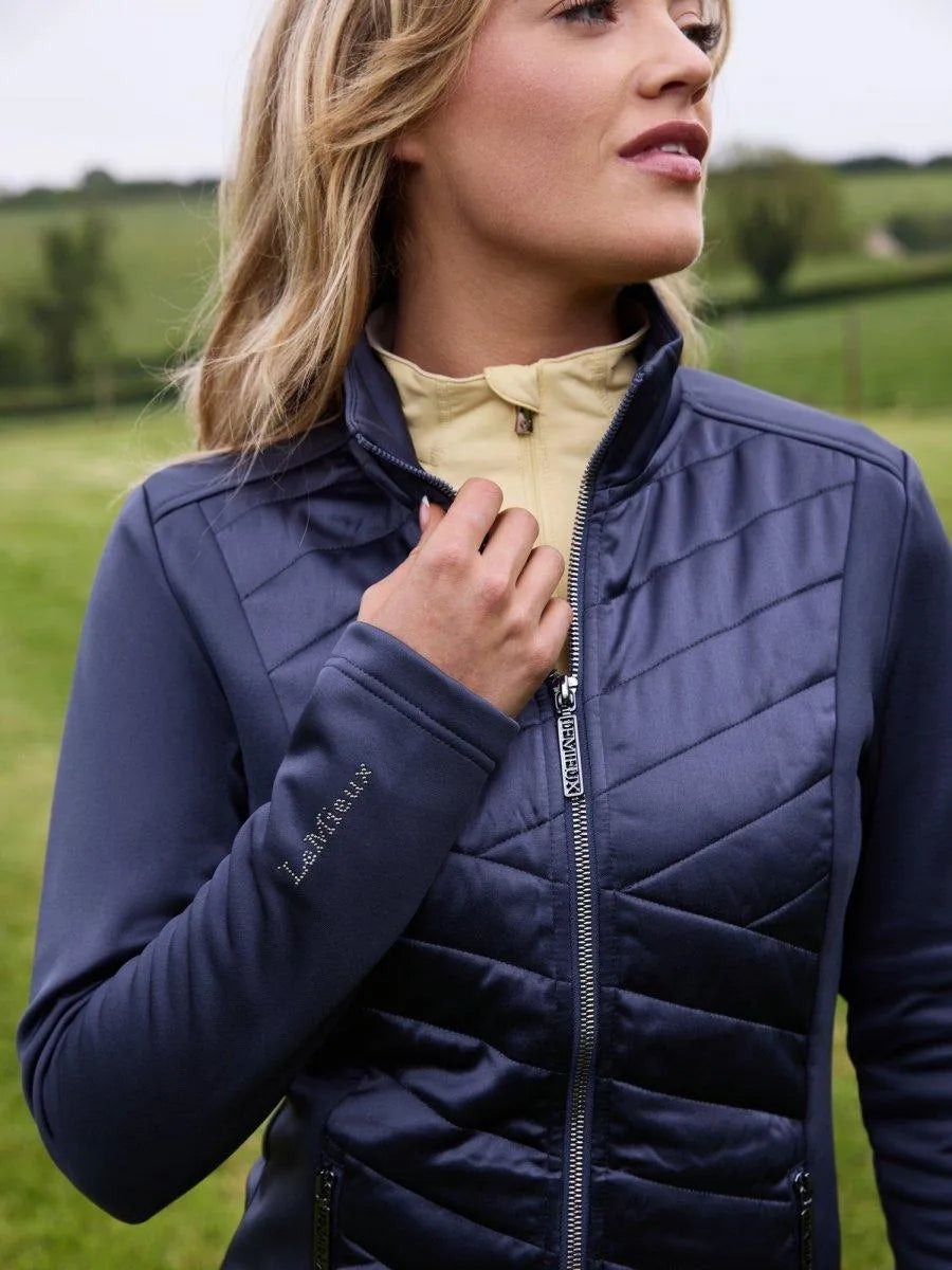 LeMieux SS25 Ladies Dynamique Jacket - Dusk Blue - UK 6