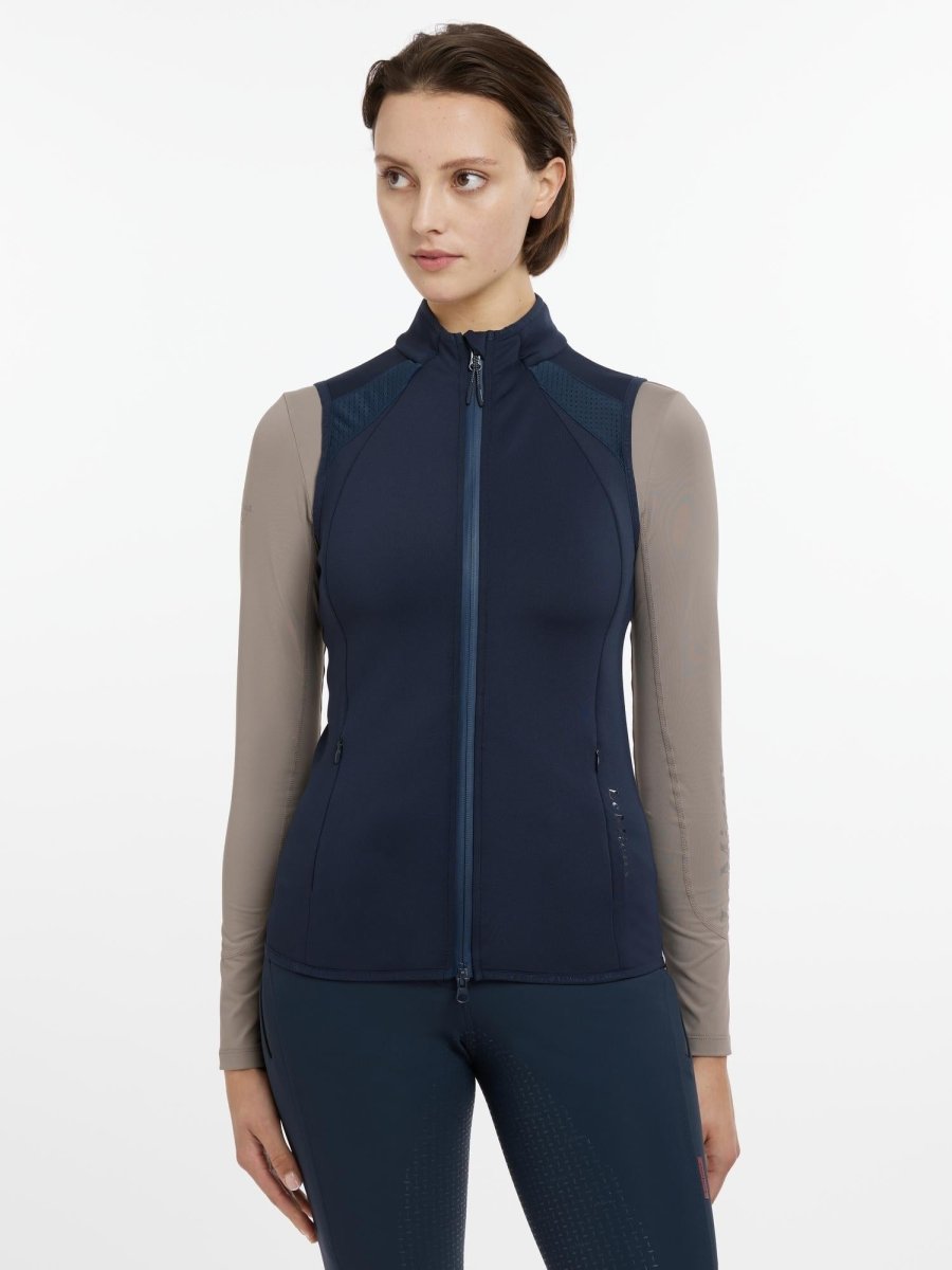 LeMieux SS25 Ladies Gayle Gilet - Navy - UK 10