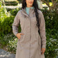 LeMieux SS25 Ladies Grace Long Rain Jacket - Pecan - UK 10