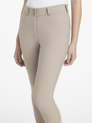 LeMieux SS25 Ladies Isabelle Full Seat Breeches - Almond - UK 6