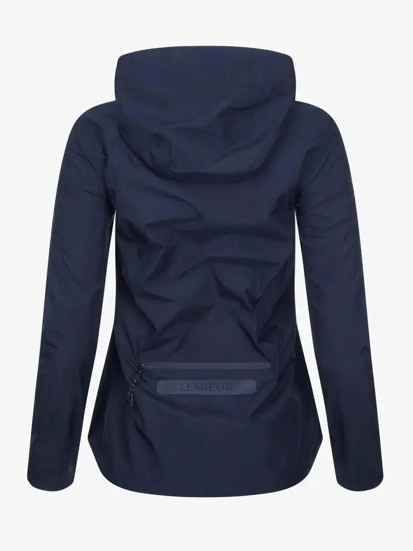 LeMieux SS25 Ladies Isla Short Waterproof Jacket - Navy - UK 6