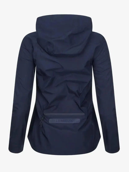 LeMieux SS25 Ladies Isla Short Waterproof Jacket - Navy - UK 6