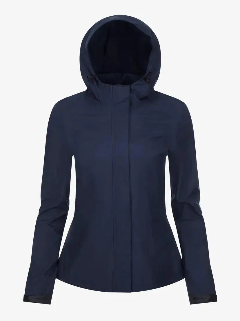 LeMieux SS25 Ladies Isla Short Waterproof Jacket - Navy - UK 6