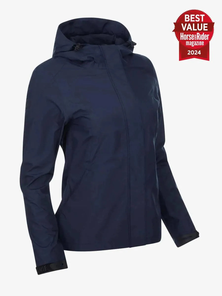 LeMieux SS25 Ladies Isla Short Waterproof Jacket - Navy - UK 6