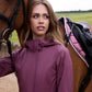 LeMieux SS25 Ladies Isla Short Waterproof Jacket - Rosewood - UK 10