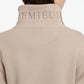 LeMieux SS25 Ladies Keira Quarter Neck Sweat - Almond - UK 6