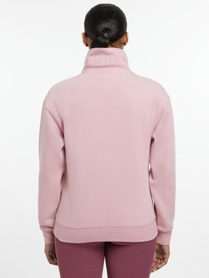 LeMieux SS25 Ladies Keira Quarter Neck Sweat - Blossom - UK 6