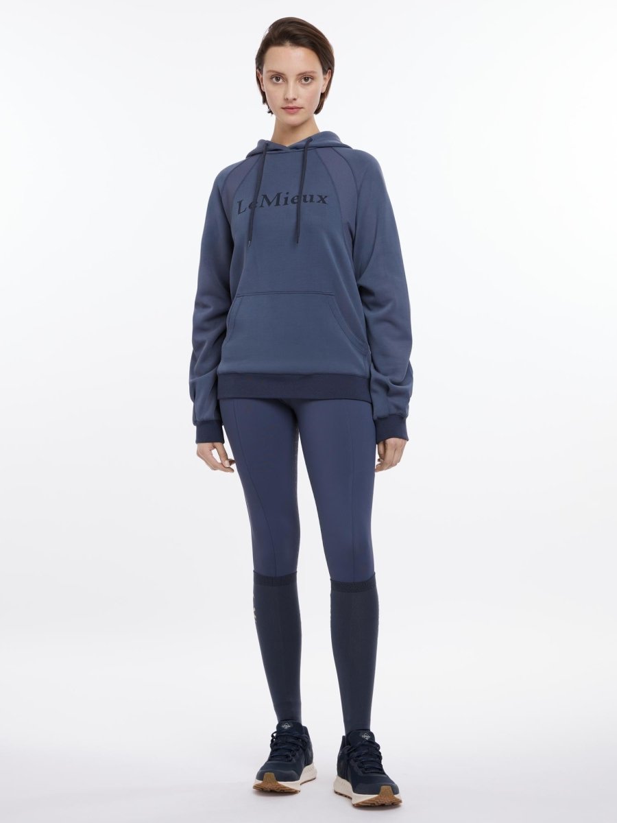 LeMieux SS25 Ladies Nadine Hoodie - Dusk Blue - UK 10