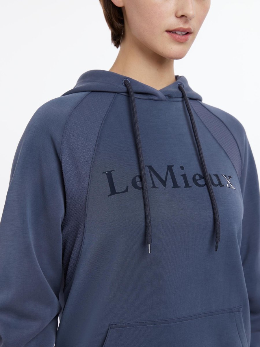 LeMieux SS25 Ladies Nadine Hoodie - Dusk Blue - UK 10