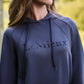 LeMieux SS25 Ladies Nadine Hoodie - Dusk Blue - UK 10