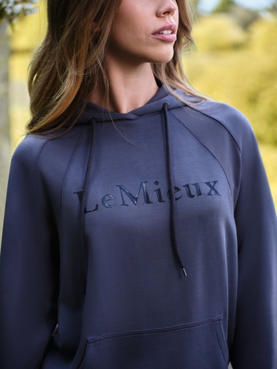 LeMieux SS25 Ladies Nadine Hoodie - Dusk Blue - UK 10