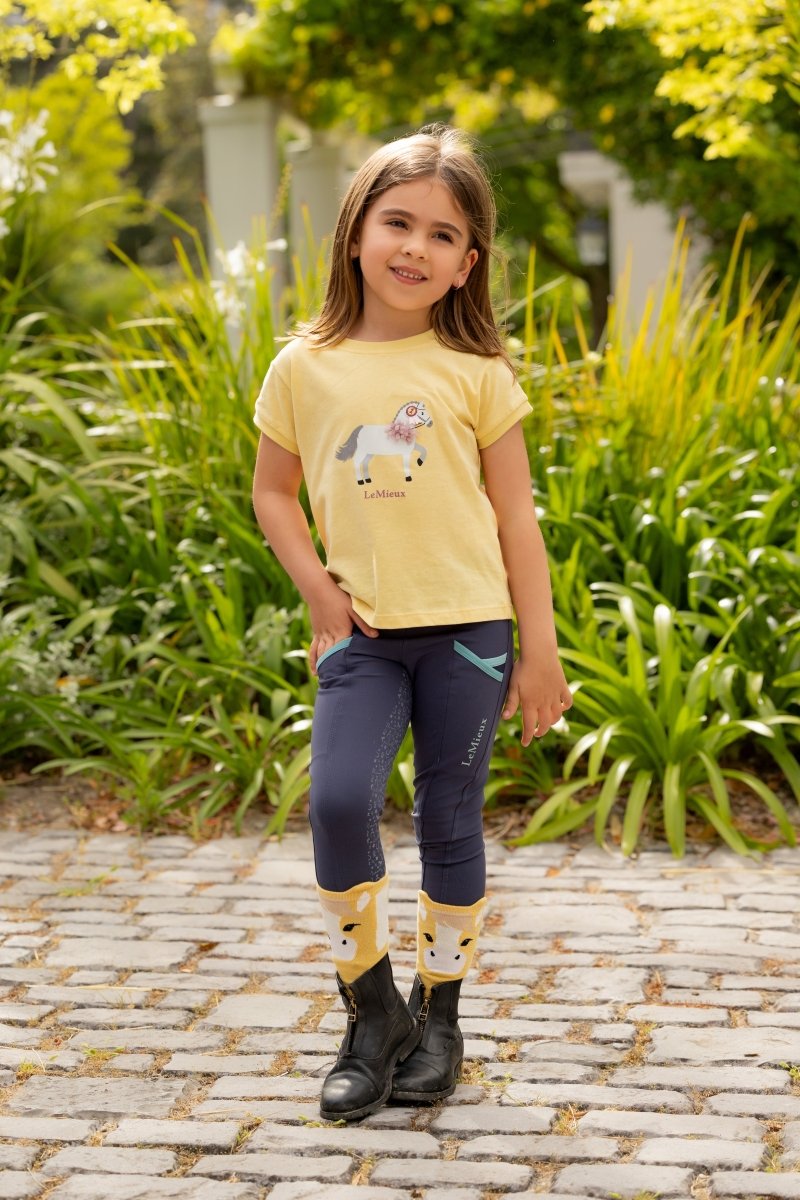 LeMieux SS25 Mini Alex Tee - Mimosa - 3 - 4 Years