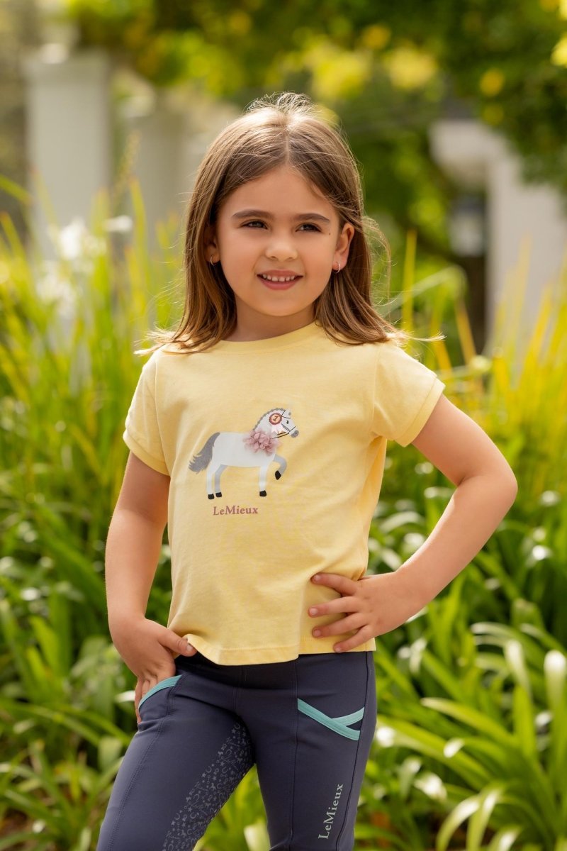 LeMieux SS25 Mini Alex Tee - Mimosa - 3 - 4 Years