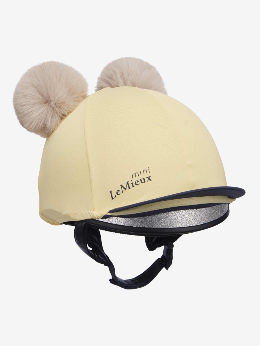 LeMieux SS25 Mini Double Pom Hat Silk - Mimosa - One Size