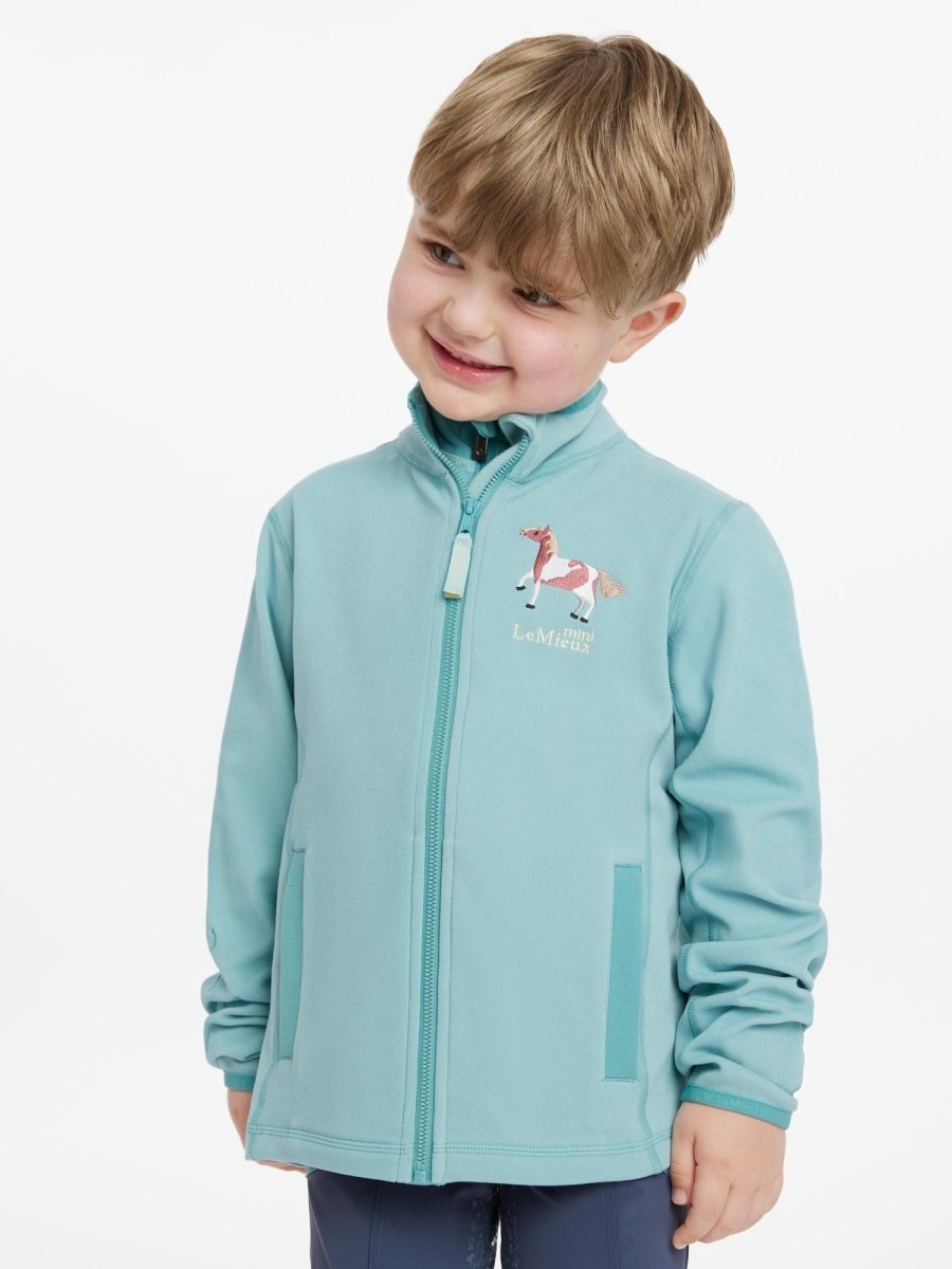 LeMieux SS25 Mini Mari Micro Fleece - Aqua - 3 - 4 years