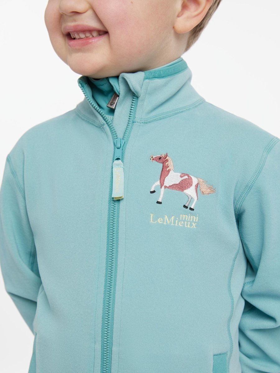 LeMieux SS25 Mini Mari Micro Fleece - Aqua - 3 - 4 years