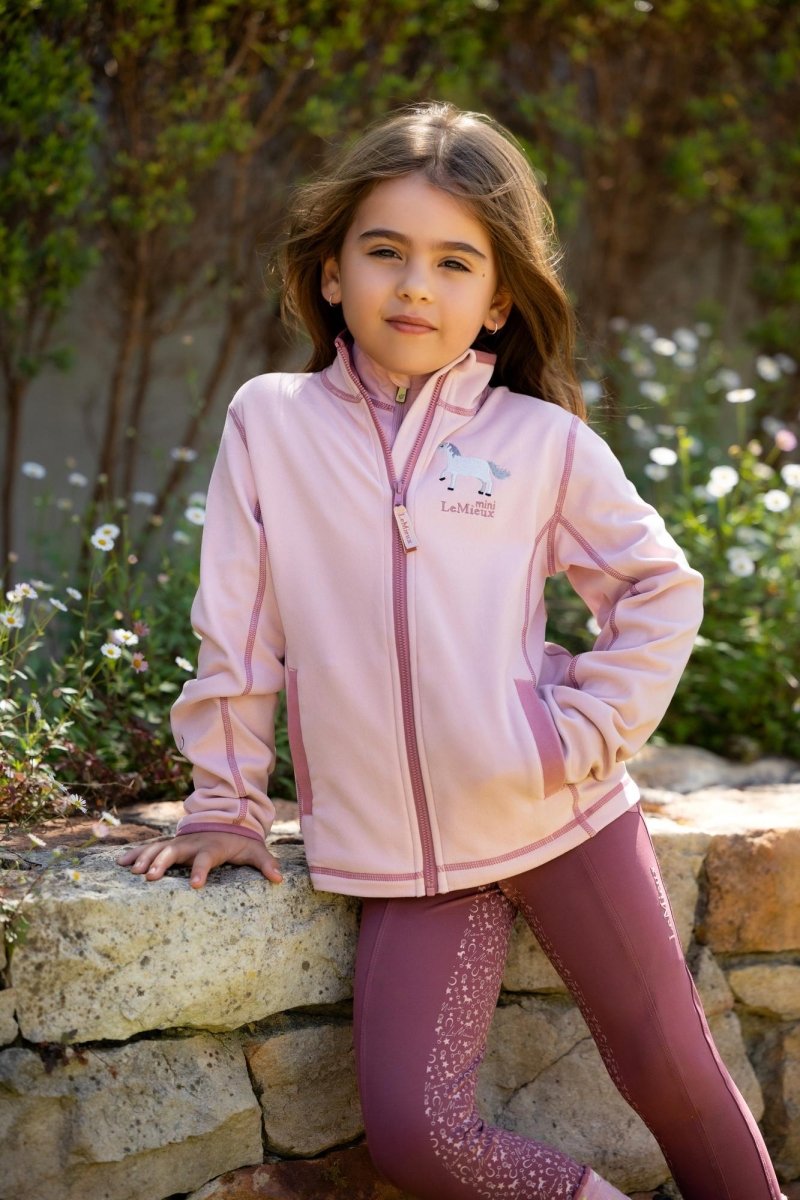 LeMieux SS25 Mini Mari Micro Fleece - Blossom - 3 - 4 years