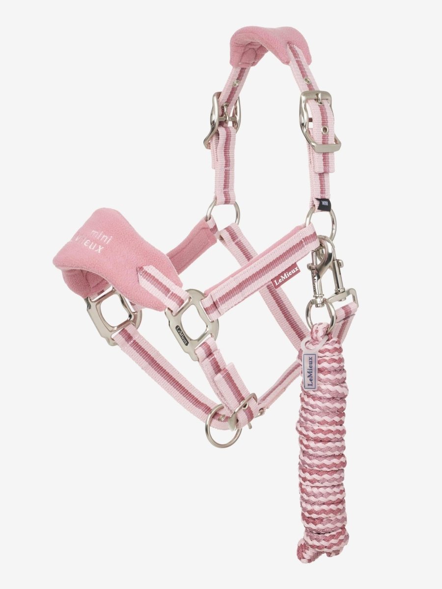 LeMieux SS25 Mini Vogue Headcollar & Leadrope - Peony - Mini