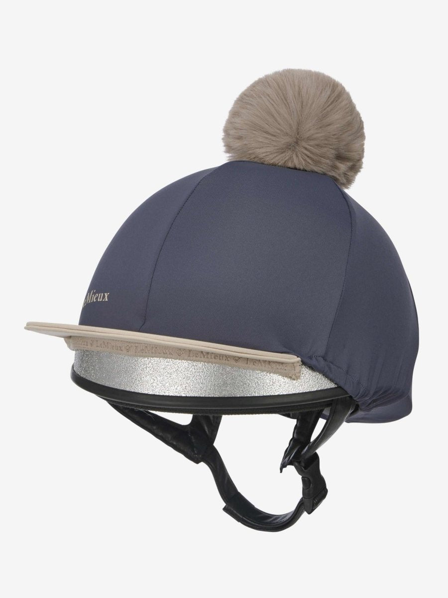 LeMieux SS25 Pom Hat Silk - Dusk Blue - One Size