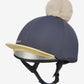 LeMieux SS25 Pom Hat Silk - Dusk Blue - One Size