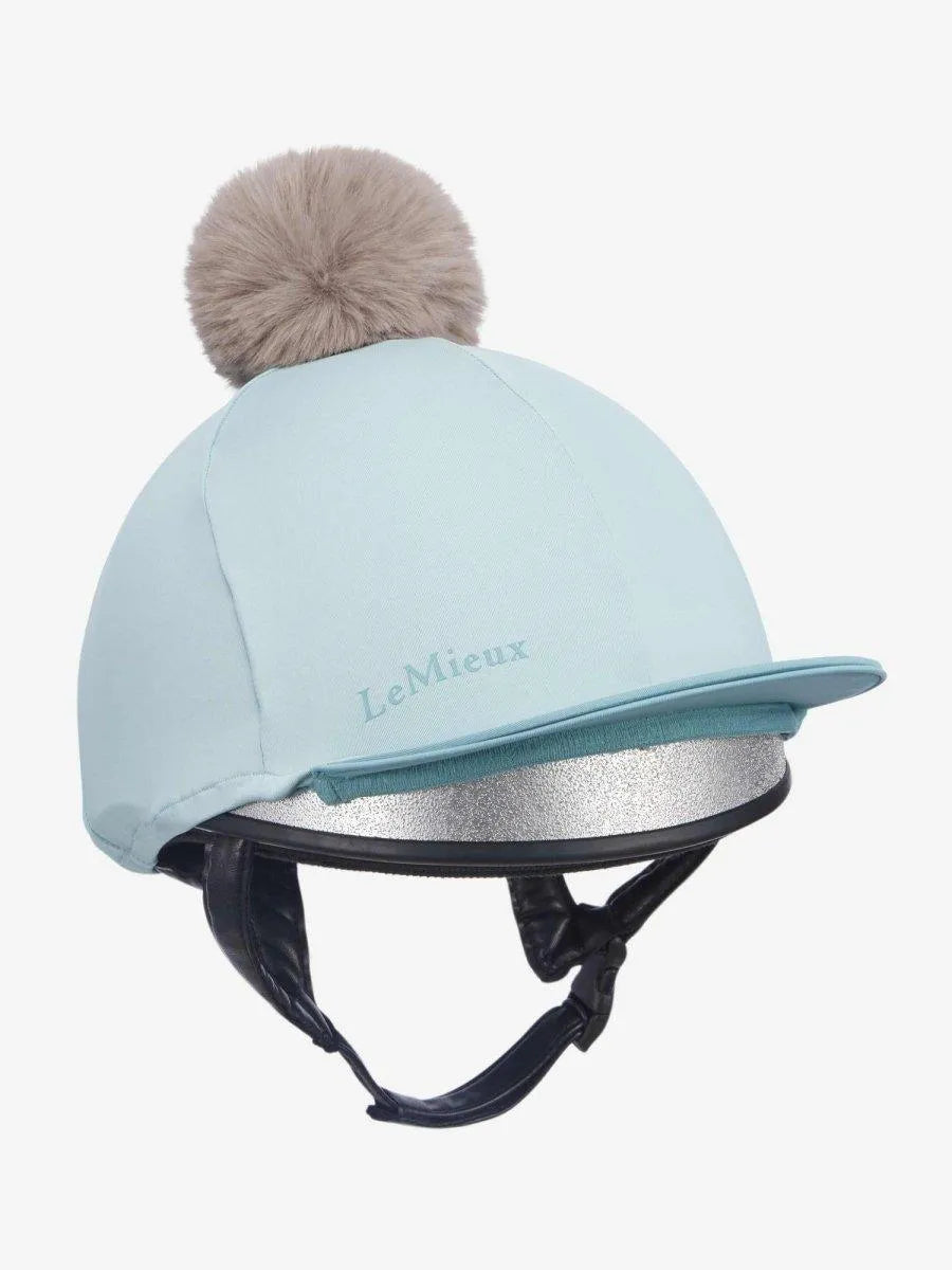 LeMieux SS25 Pom Hat Silk - Dusk Blue - One Size