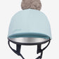 LeMieux SS25 Pom Hat Silk - Dusk Blue - One Size