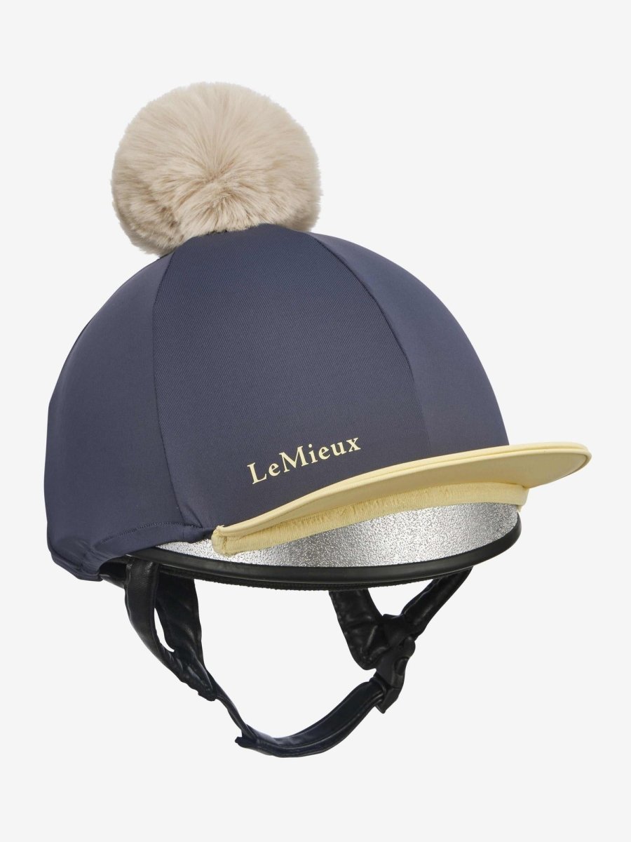 LeMieux SS25 Pom Hat Silk - Dusk Blue - One Size