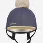 LeMieux SS25 Pom Hat Silk - Dusk Blue - One Size