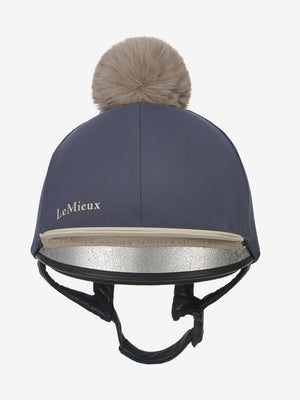 LeMieux SS25 Pom Hat Silk - Dusk Blue - One Size